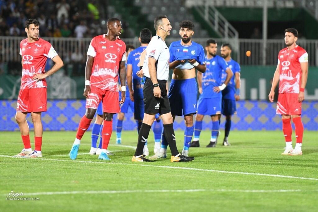 دربی تهران به قضاوت بیژن حیدری