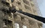 جزئیات کامل از آتش سوزی یک برج نیمه کاره در بزرگراه همدانی/ بیش از ۳۰ نفر نجات یافتند