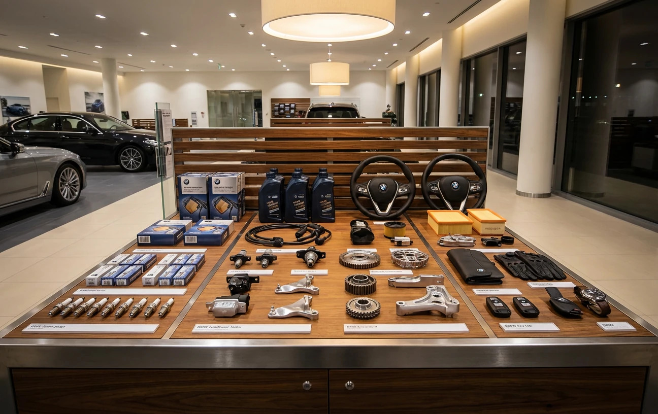لوازم یدکی BMW در تهران; راهنمای جامع انتخاب قطعات اصلی با گارانتی و تحویل فوری