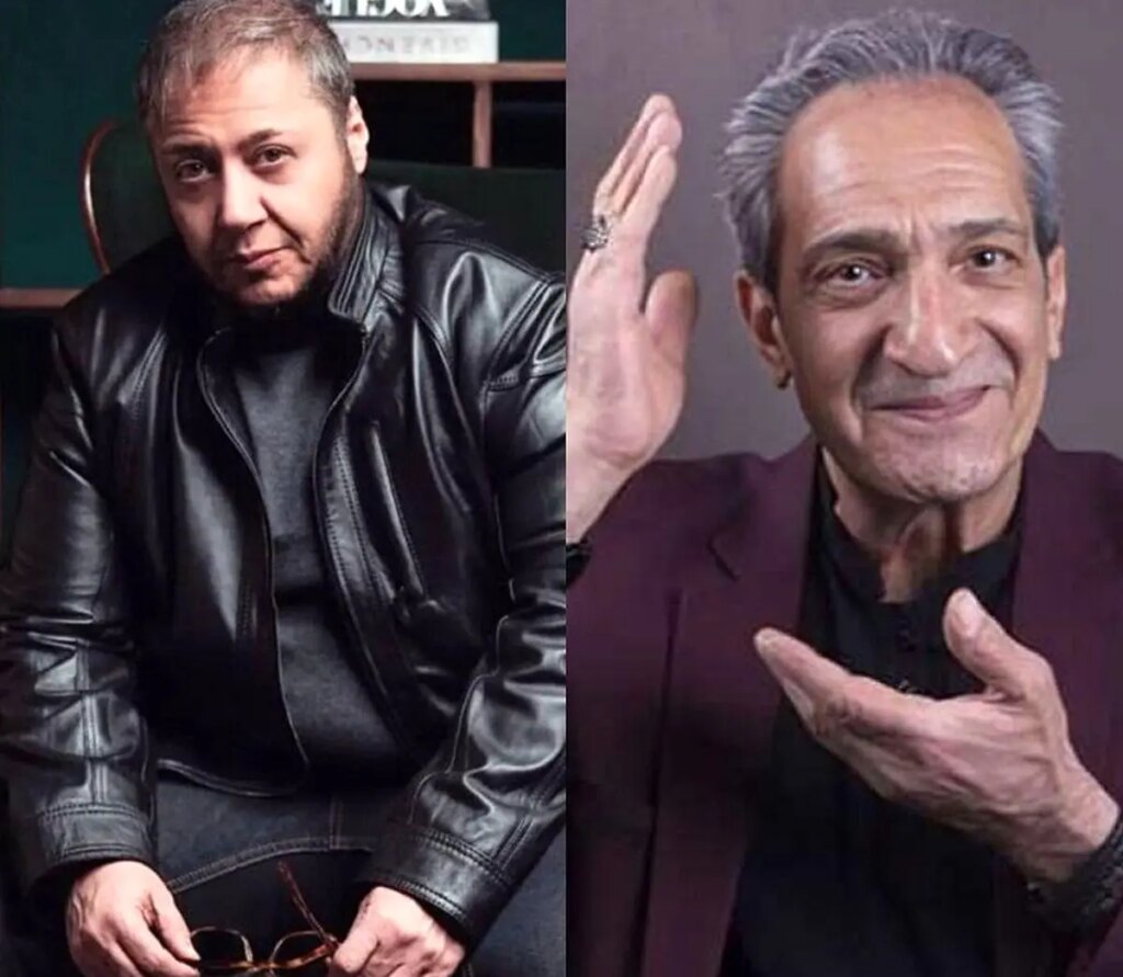 بوسه خشایار راد بر پیشانی مازیار لرستانی/فیلم