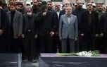 تصویر تشییع پیکر همسر و فرزند سقاب اصفهانی معاون رئیس‌جمهور در مشهد