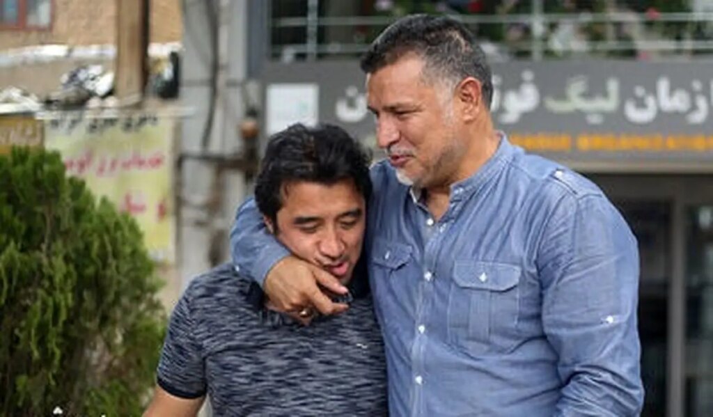 مقایسه صحبت های علی دایی و خداداد عزیزی درباره رئیس فیفا/فیلم