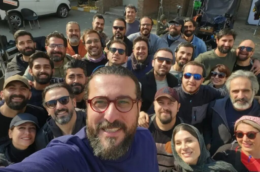 سحر دولتشاهی در پشت صحنه هزار و یک شب 1