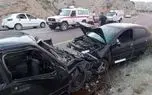تصادف زنجیره‌ای در اتوبان تهران–قم، حوالی فرودگاه امام/ ۱۱ نفر مصدوم شدند