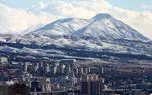 این نقاط تهران برف می‌بارد
