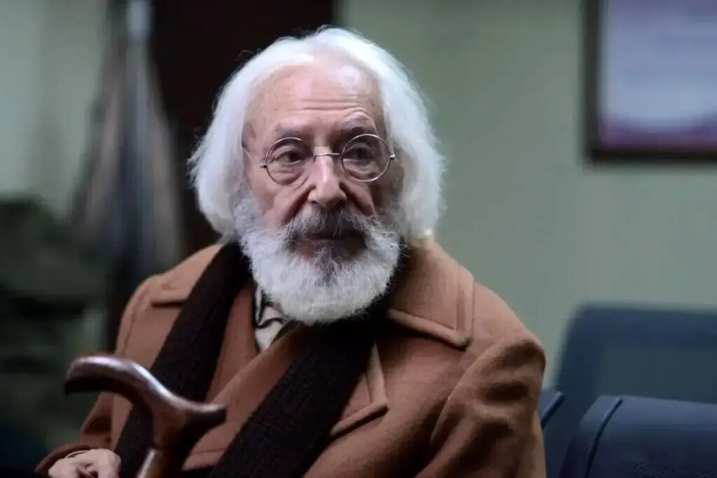 جمشید مشایخی و گوگوش در نمایی از فیلم