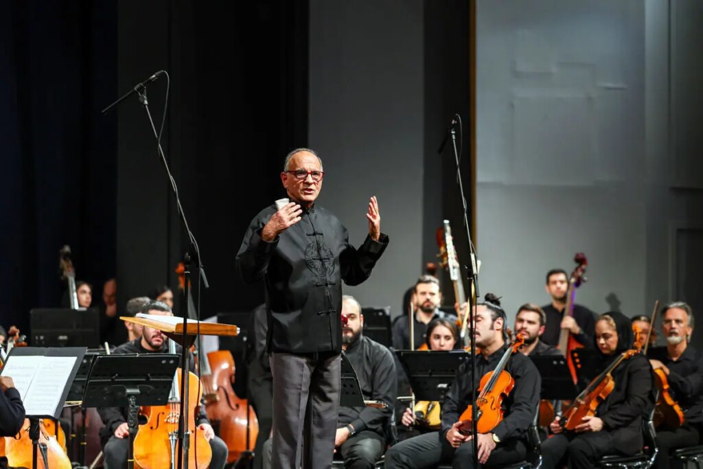 کنسرت ارکستر سمفونیک تهران با اجرای آثار مندلسون و تفضلی/گزارش تصویری