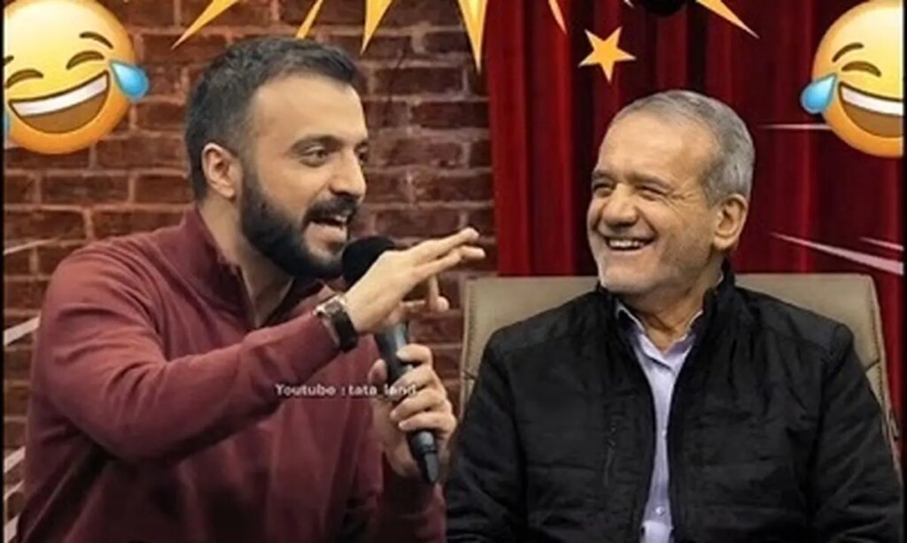 شوخی ابوطالب با پزشکان در حال صحبت به زبان عربی/فیلم