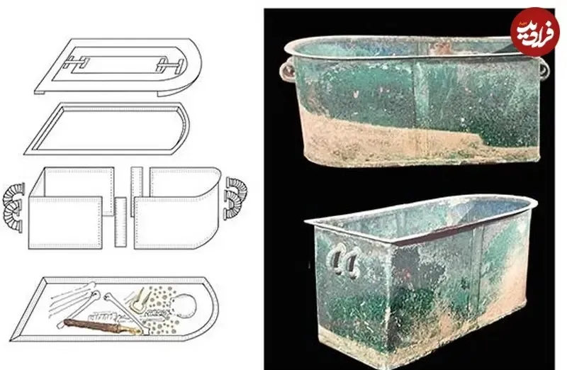 کشف گنج مرموز ایرانی در یک قبر ۲۶۰۰ ساله در بهبهان