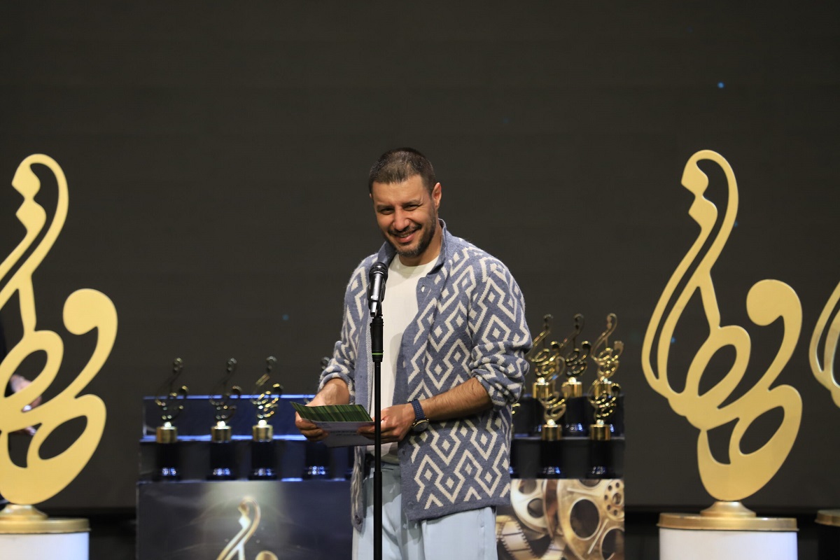 جواد عزتی در جشن حافظ 1404-1