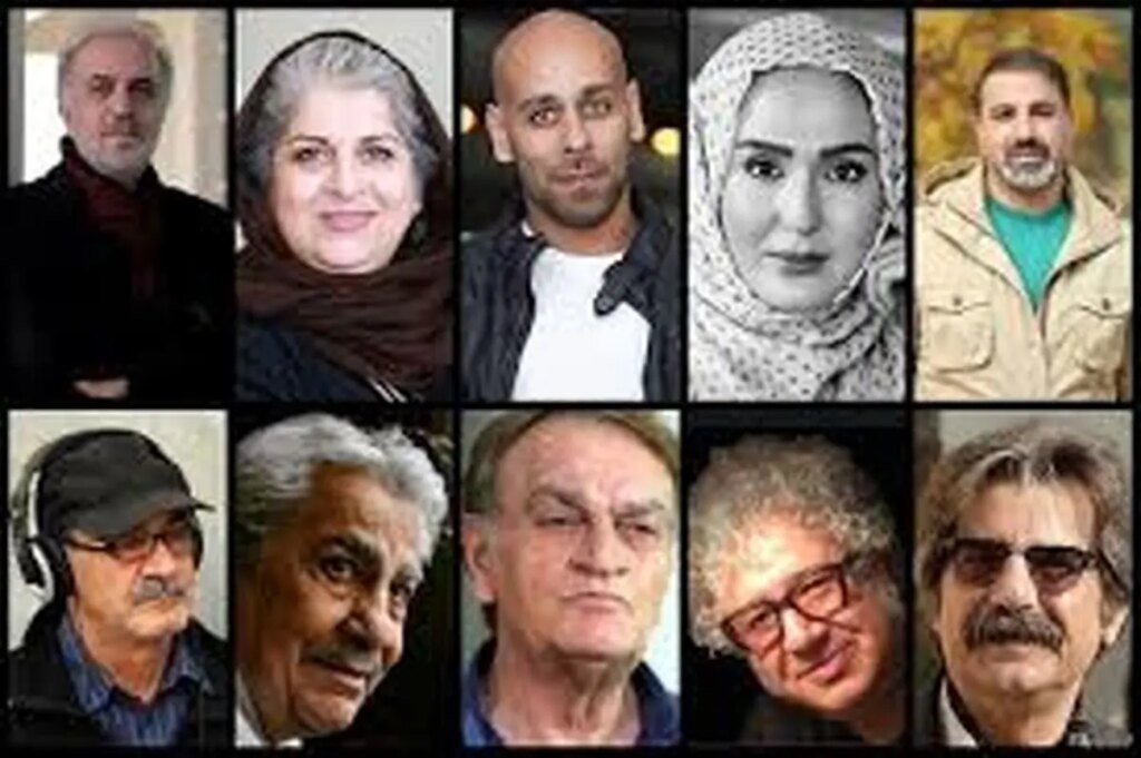 100 بازیگر مرده سینمای ایران/فیلم