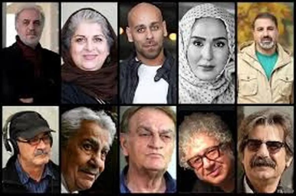 100 بازیگر مرده سینمای ایران/فیلم