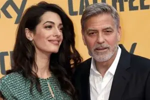 جورج کلونی و خانواده فرانسوی شدند