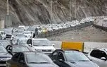 ترافیک سنگین در محورهای فیروزکوه، چالوس و هراز