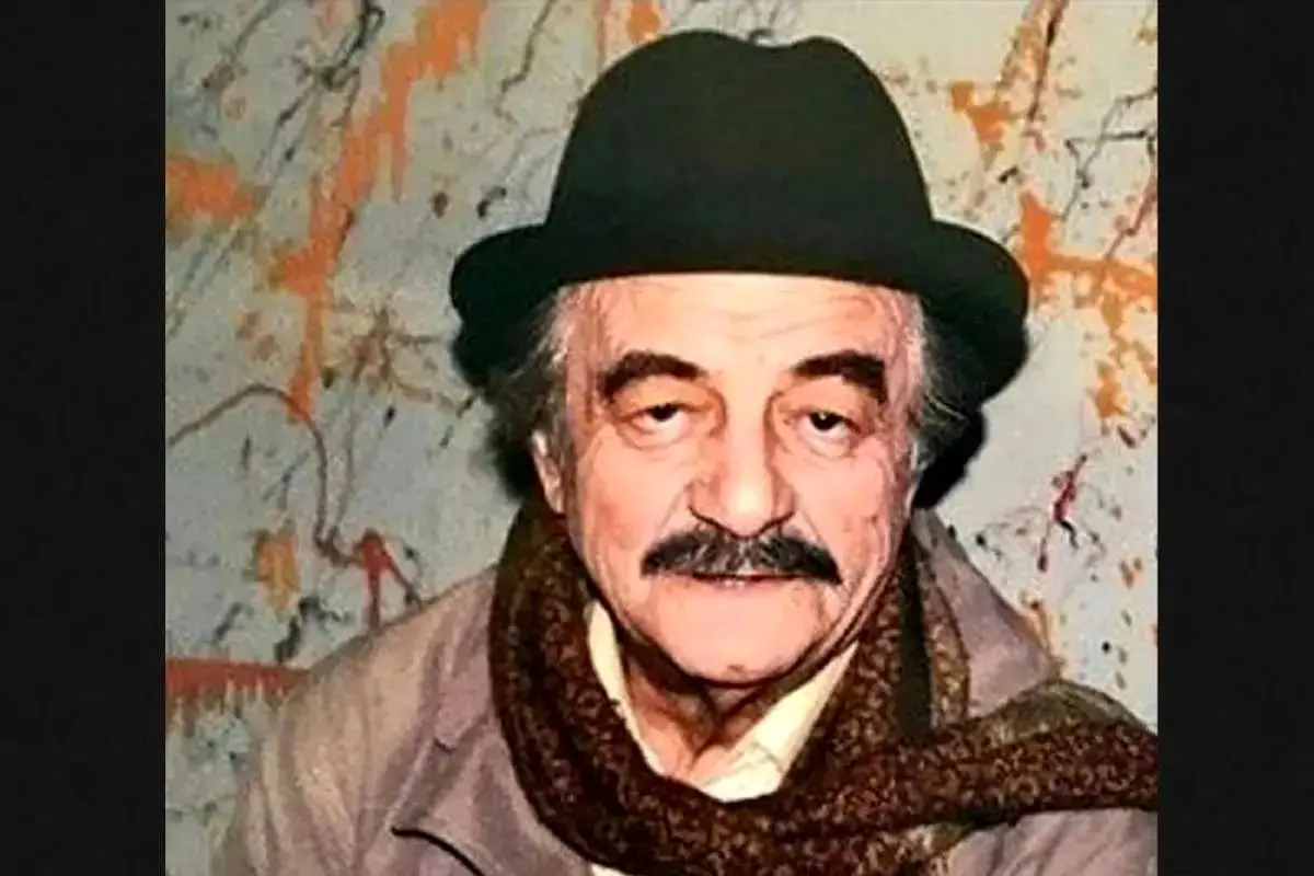 «منوچهر نوذری» در کنار «فروزان» در مراسم اهدای جوایز سینمایی؛ دهۀ ۵۰