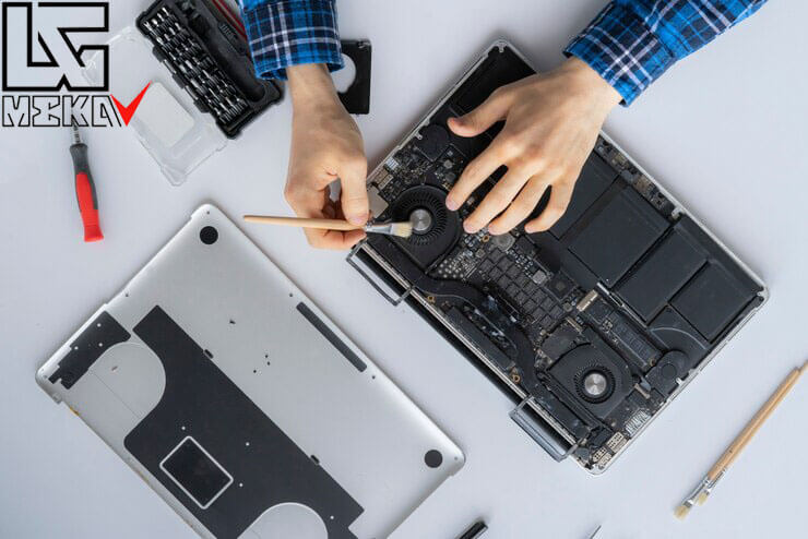 تعویض انواع قطعات لپ تاپ