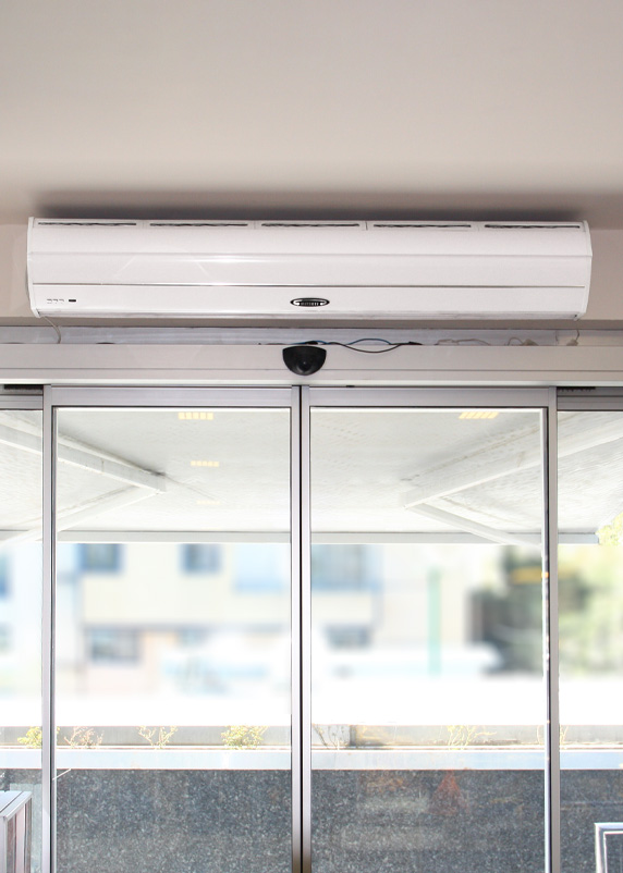 پرده هوا صنعتی