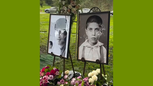 تشییع پیکر بهرام بیضایی با نوای حسین علیزاده و مژده شمسایی