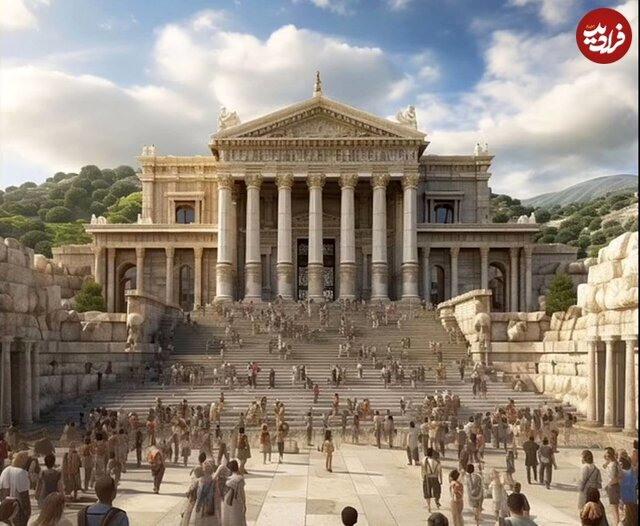 بازسازی تصاویر هفتگی عجایب دنیای باستان با هوش مصنوعی