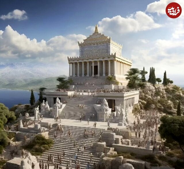 بازسازی تصاویر هفتگی عجایب دنیای باستان با هوش مصنوعی