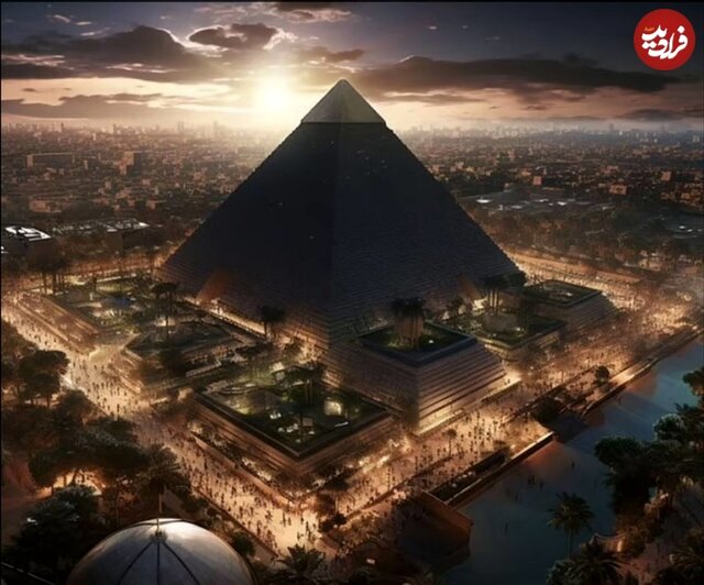 بازسازی تصاویر هفتگی عجایب دنیای باستان با هوش مصنوعی