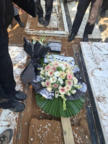 خاکسپاری سعید پیردوست در قطعه هنرمندان/ تصاویر