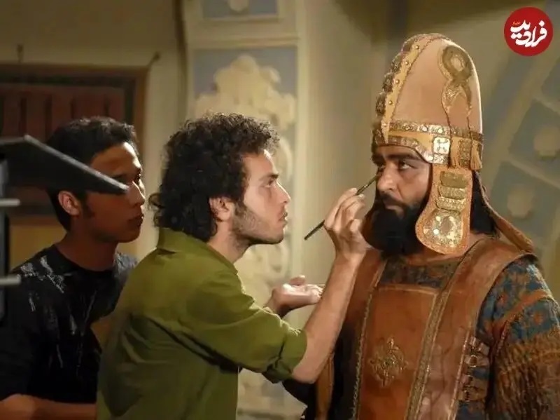 تصویر دیده‌نشده رضا رویگری در پشت صحنه مختارنامه