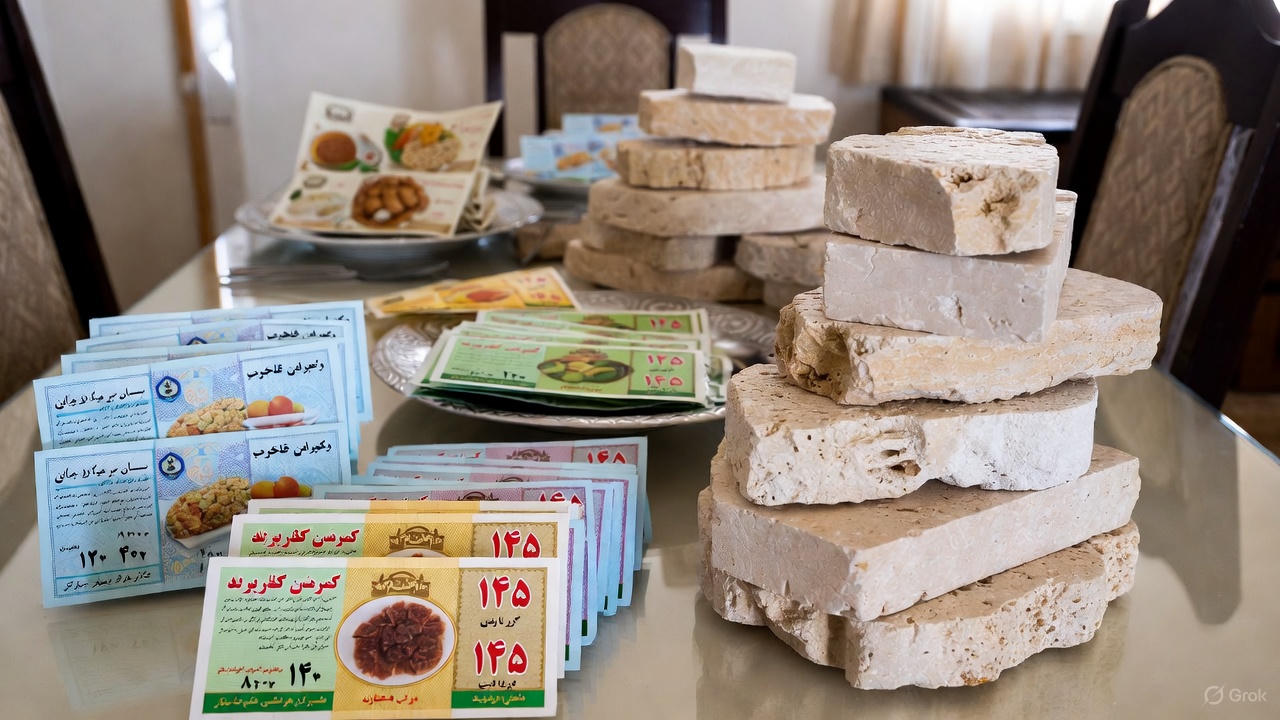 از کالابرگ 1 میلیونی تا سنگ تراورتن 3 میلیونی: کدام یک واقعاً ایرانی را نجات می‌دهد؟