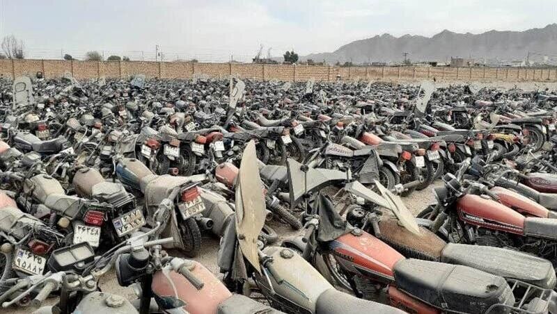 فرآیند اسقاط ۱۹۰ هزار دستگاه موتور سیکلت و خودرو به پایان رسید