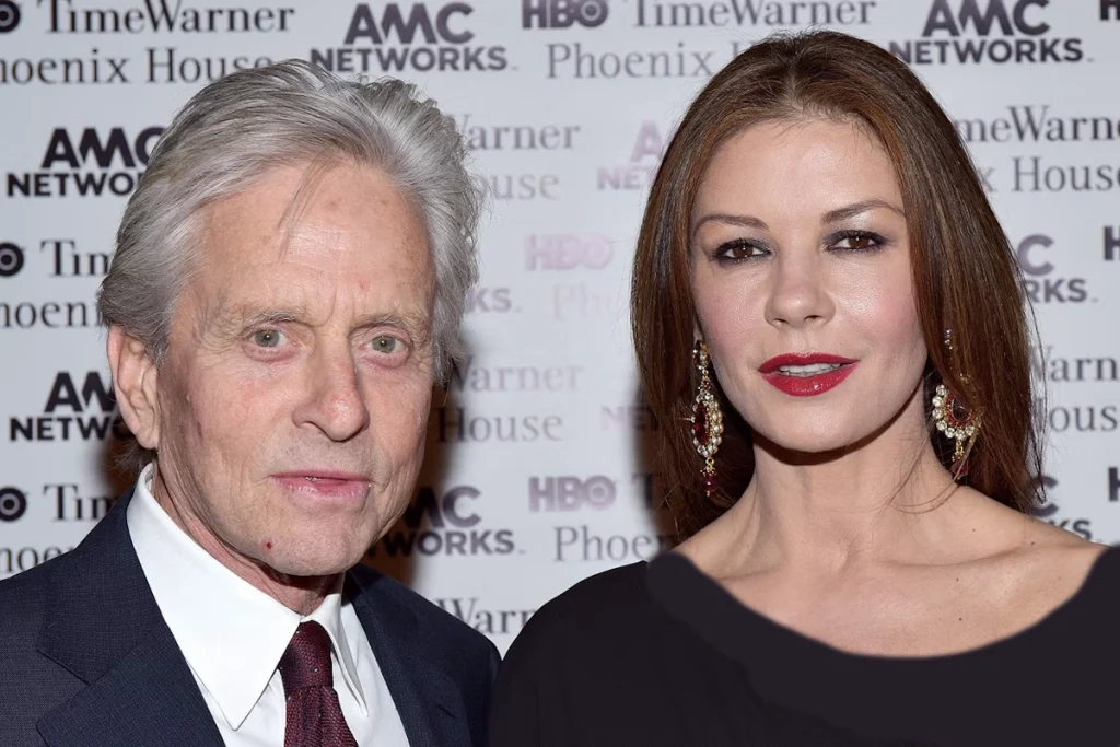     مایکل داگلاس و کاترین زتا جونز