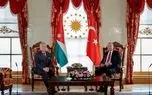 رایزنی اردوغان و پادشاه اردن درباره پرونده‌های سوریه، غزه و ایران