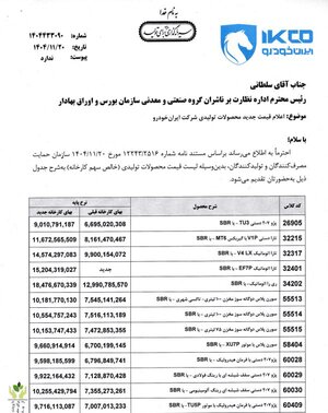 ماجرای ایران خودرو نشست/ قیمت خودرو گران شد