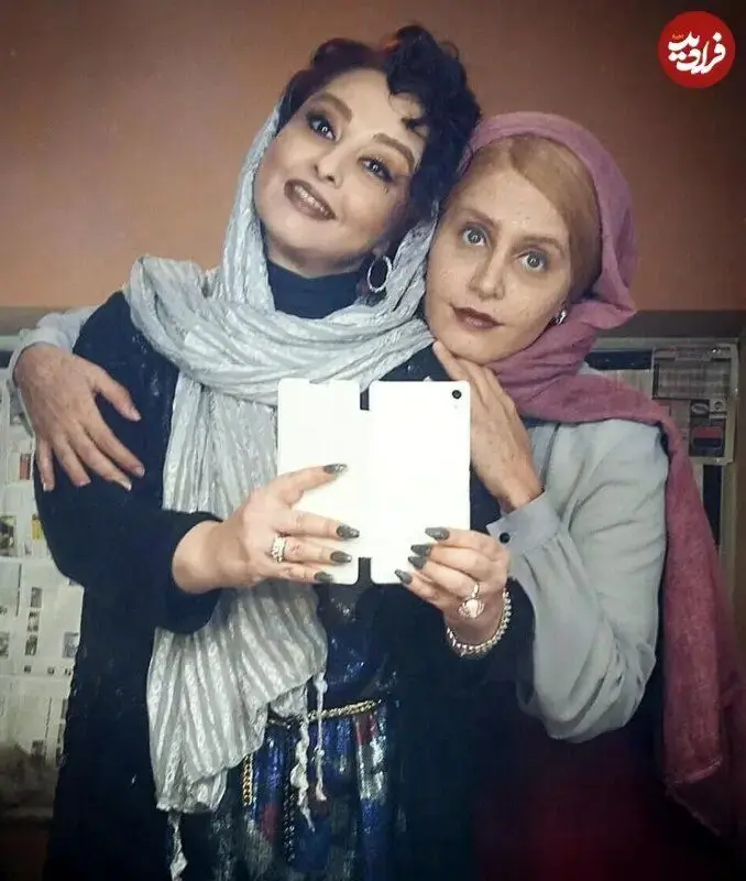 الناز شاکردوست 32 ساله در پشت صحنه