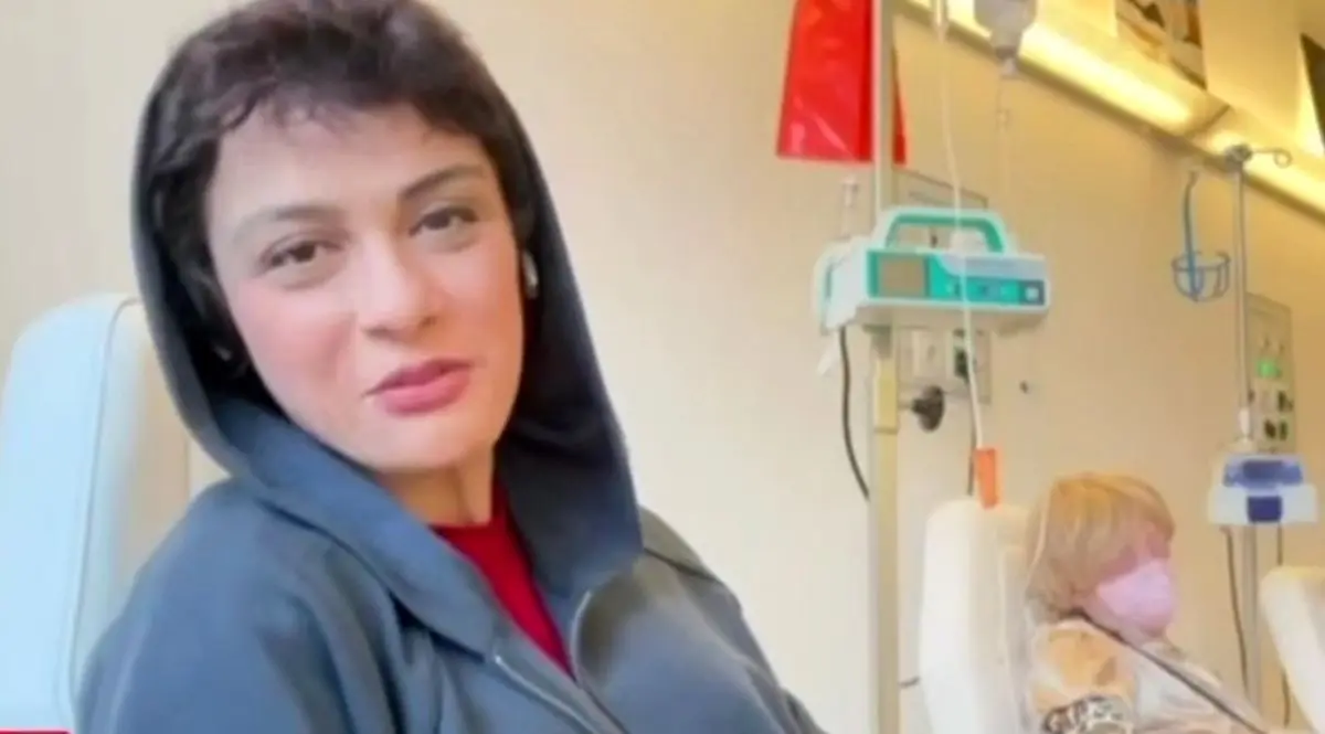 حاشیه دهه فجر; مارال فرجاد از روی تخت بیمارستان به جشنواره فجر پیام داد