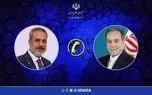 گفتگوی تلفنی عراقچی و هاکان فیدان