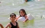 تصاویر؛ حال خوب کودکان غزه در دریا