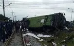 حداقل ۸ کشته براثر برخورد قطار به اتوبوس در تایلند