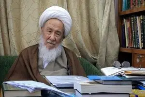 مراسم شکستن مُهر آیت الله فیاض، از مراجع تقلید شیعیان در نجف اشرف/ ویدئو