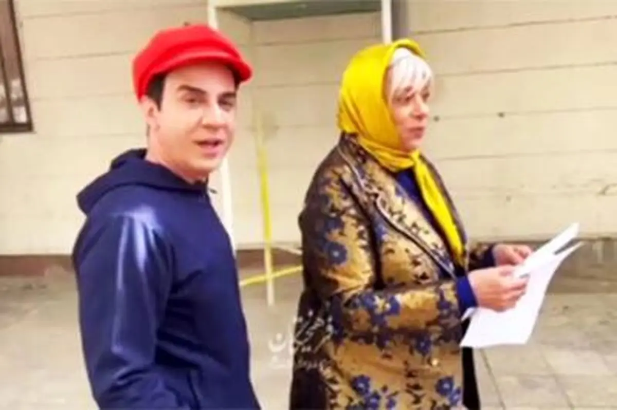 شوخی خنده دار گوهر خیراندیش با عموپورنگ سوژه شد!/ ویدئو