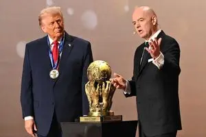 ترامپ جام جهانی را اهدا خواهد کرد