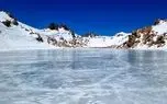 ویدئو؛ برف تابستانی در سبلان