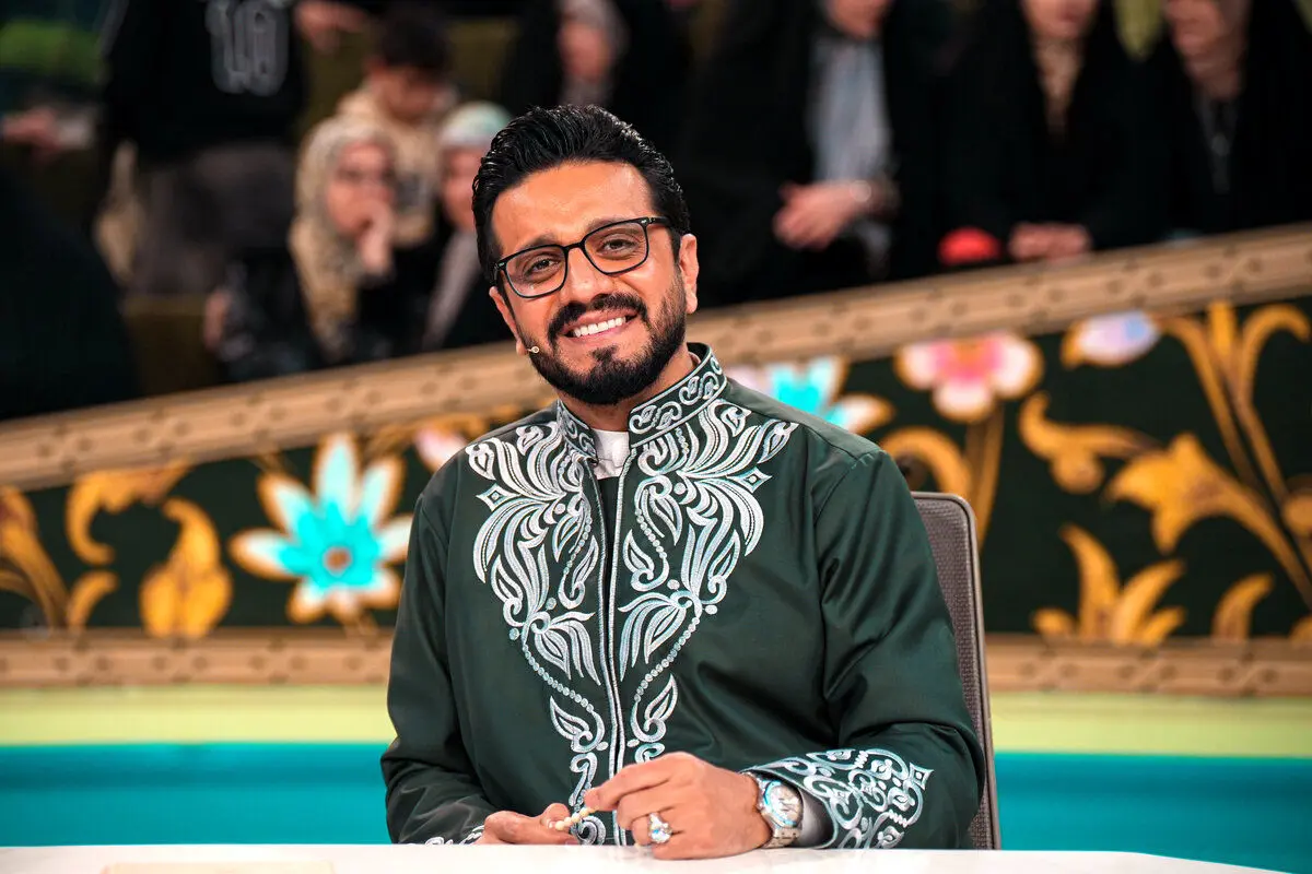 عکسی جالب از خواهر حسنین هلو داور برنامه مهفل