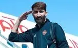 بیرانوند راهی پادگان آباده شیراز شد